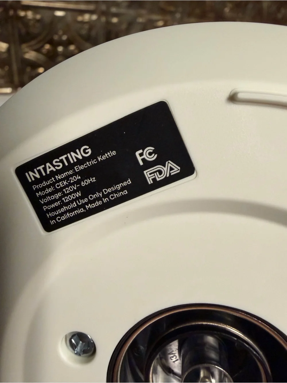 Intasting Gooseneck Electric Kettle 0.9L